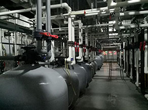 溫泉酒店的電磁變頻熱水/供暖/恆溫項目案例